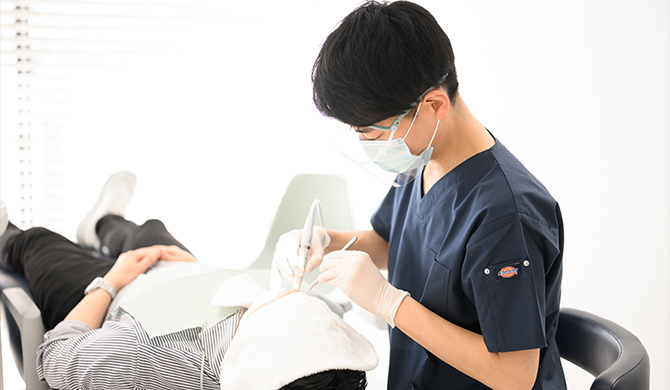 今日からでも動けます。急な親知らずの痛みに即対応。